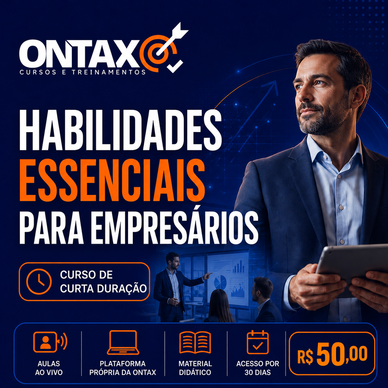 Capa do curso Habilidades Essenciais para Empresários